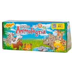 Figuritas Mundo Animalegría. Dinosaurios.-Mi Alegría*Mi Alegria mexico New