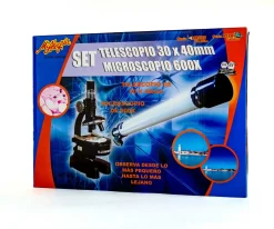 Set Microscopio 100x A 600x Y Telescopio 30x 40 mm - Mi Alegría*Mi Alegria mexico Clearance
